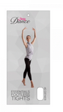 SILKY DANCE ESSENTIALS FOOTLESS BLACK 40 DENIER ADULTS - 2 PAIR PACK - FREE UK DELIVERY - Holywood Superstore