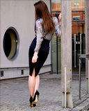 Pretty Polly 10 Denier Gloss Nylon Backseam Tights 2 Pack - FREE UK Delivery - Holywood Superstore