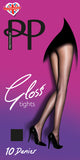 Pretty Polly Everyday Plus 10 Denier Gloss Tights - 2 PACK FREE UK DELIVERY - Holywood Superstore