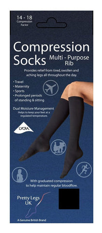 Ribbed Compression Socks - Holywood Superstore