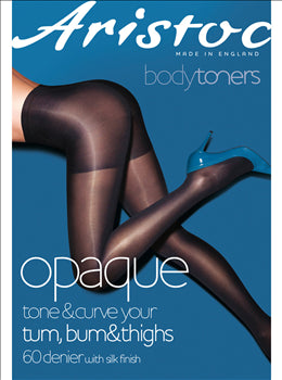 Aristoc Bodytoners 60 Denier Tum, Bum & Thigh Tights -2 PAIR PACK - FREE UK DELIVERY - Holywood Superstore
